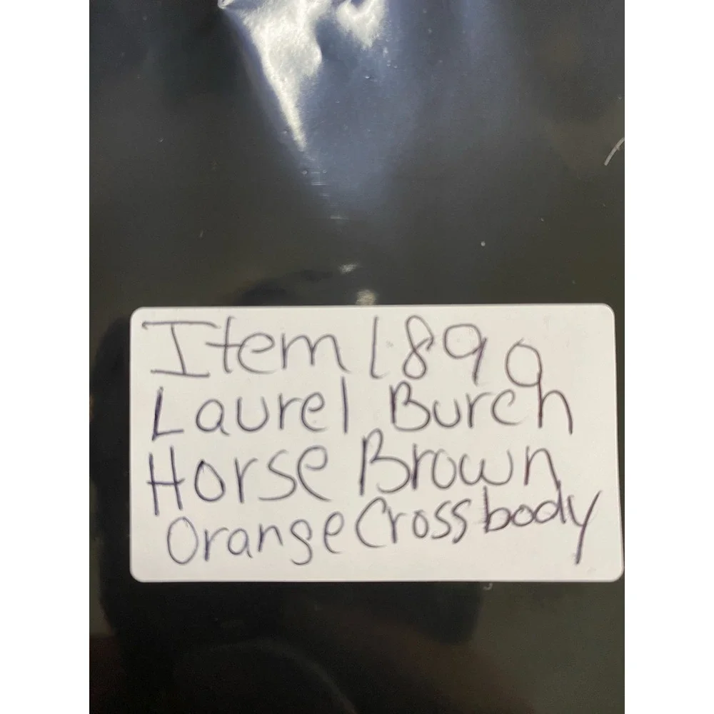 Laurel Burch Crossbody Bag Moroccan Mares Canvas Purse Horses Brown Orange VACA